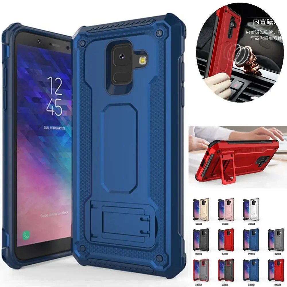 Для Samsung Galaxy J3 J7 J2 Pro J5 J4 J6 Prime A6 A8 плюс 2018 2017 чехол Противоударная подставка