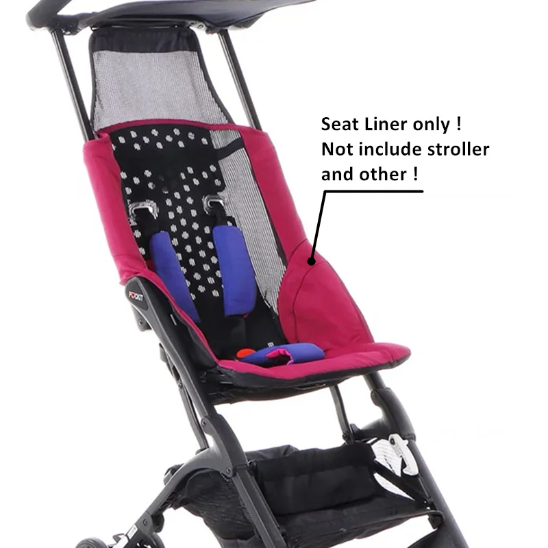 Baby Strollers vintage ALWAYSME Pocket Stroller Seat Liner  For gb Pockit ,Pockit + Plus baby girl stroller accessories