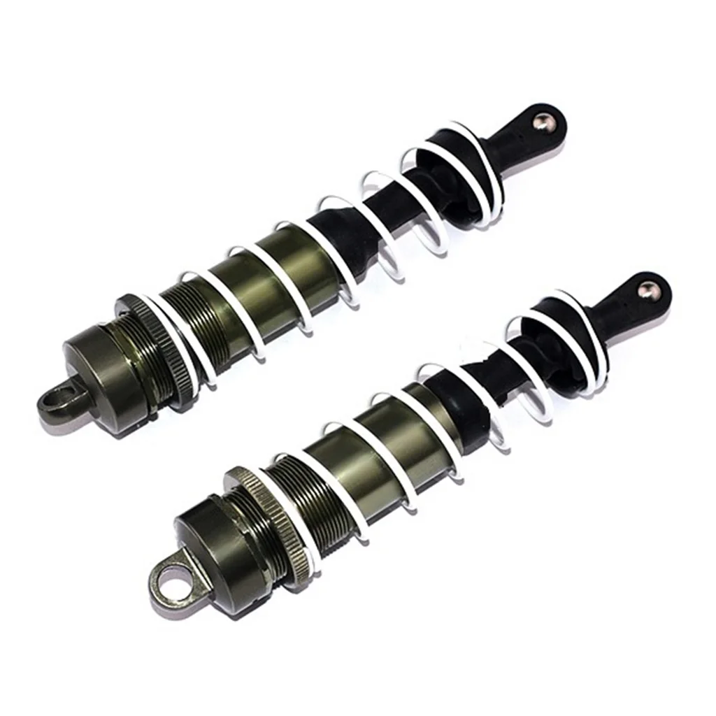 2x Front Shock Absorbers for 1/8 RC HOBAO ZD Racing JLB HSP HPI EM DHK Axial
