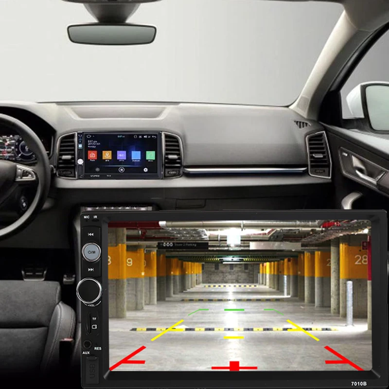 

Premium Car MP5 7 Inch Mirror Link Remote Control with TF Card Slot Video Player Smart 2Din MP5 Player