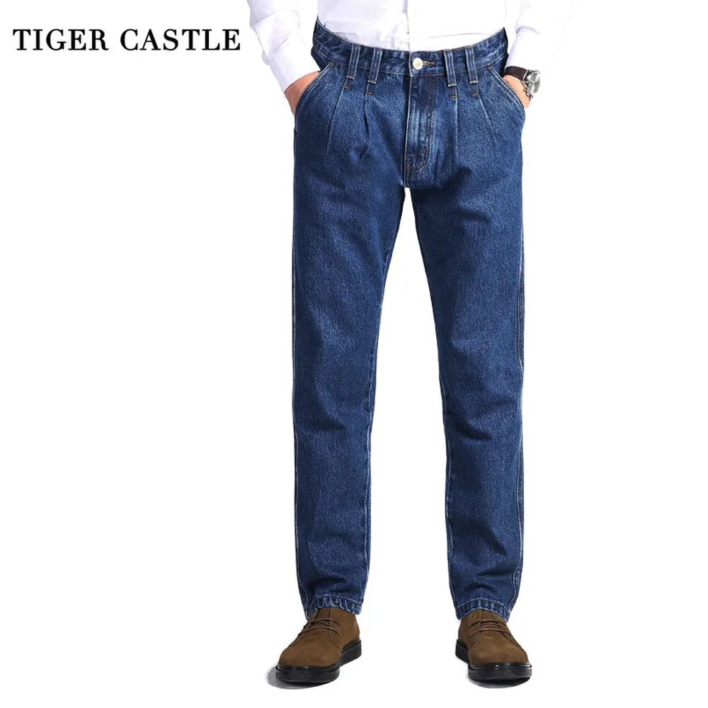 Cotton Thick Jeans Denim Pants Fashion 