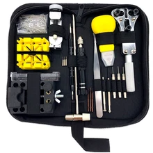 148 stücke Uhr Reparatur werkzeug Kit Uhr Link Pin Remover Fall Opener Frühling Bar Remover Horlogemaker Gereedschap Reparatur WatchTool Kit