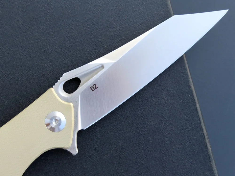 Eafengrow 3rd anniversary G10 ручка Настоящее D2 60 лезвие HRC Кемпинг Охота Открытый выживания карманный EDC Инструмент Универсальный складной нож