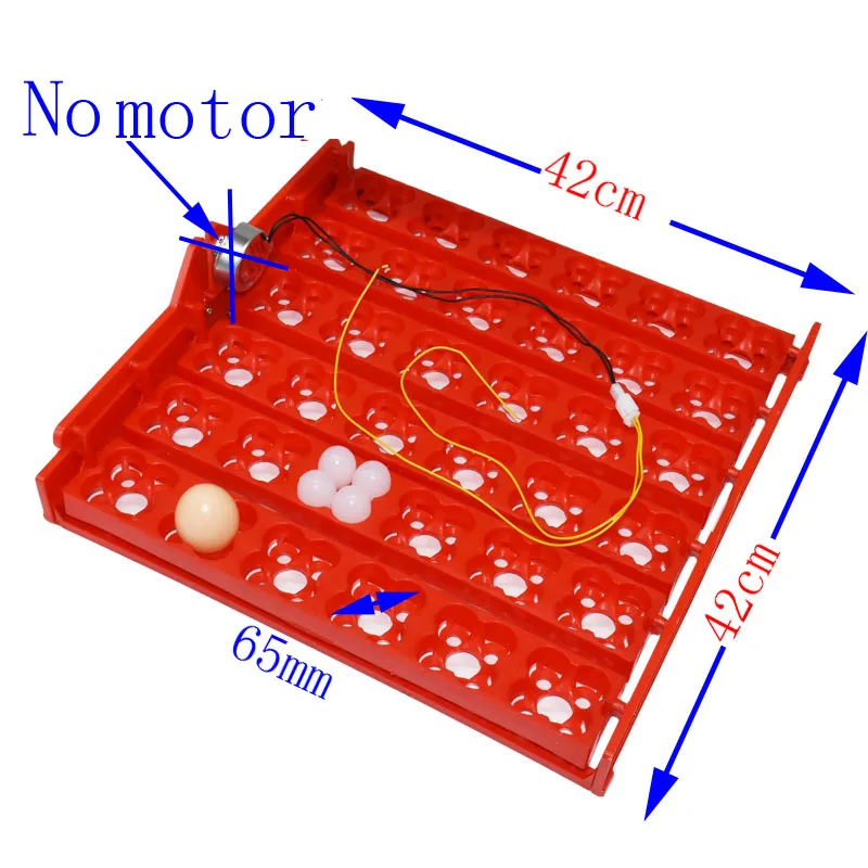 36 яиц/144 инкубатор птичьих яиц инкубатор мини инкубатор автоматический поворотный лоток для яиц инкубационное оборудование - Цвет: No motor