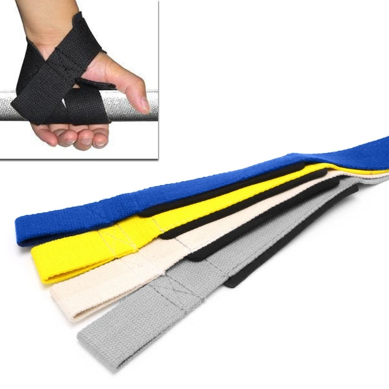 Pro Gym Training Weight Lifting Powerlifting Hand Wraps Wrist Strap Support New for bent-over barbell rows one arm barbell rows