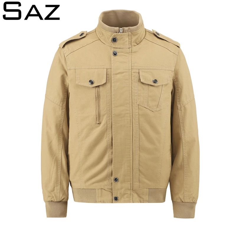 slim uniform khakis for men