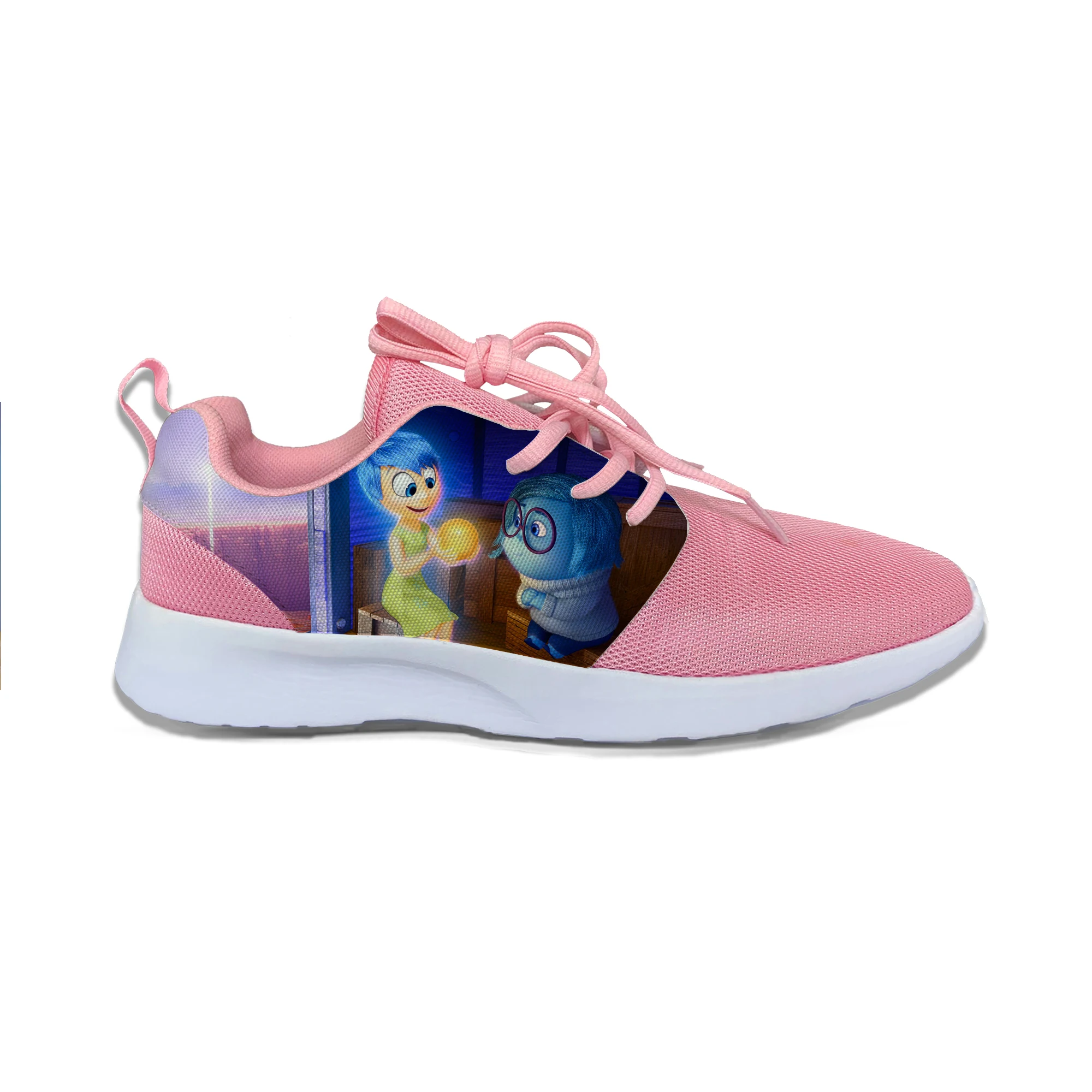 

2019 Hot Beautiful Fashion Summer Handiness Breathable Casual Shoes 3D Print Cute Funny Cartoon Movie For Men Women Inside Out