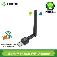 PzzPss – carte réseau sans fil 150M, Dongle WIFI, nouveau Chipset, adaptateur récepteur USB 2