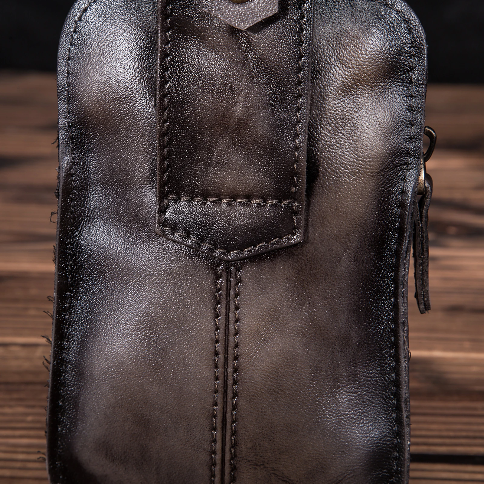 Модная качественная кожаная маленькая летняя сумка-крючок, дизайнерский портсигар, 6 дюймов, чехол для телефона, поясная сумка 1609-dc