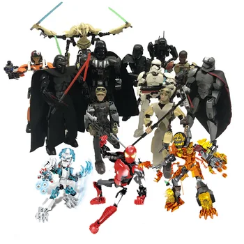 

Marvel Star War The Last Jed Buildable Action Figure Rey Kyle Ren Luke Skywalker Building Block Toy Brick