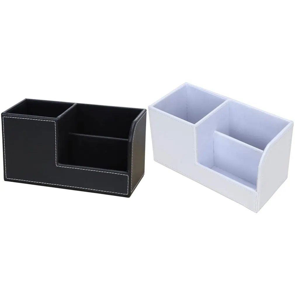 

Pencil Case Leather Multifunctional Stationery School Office Students Boys Girls Classroom Studying Tool