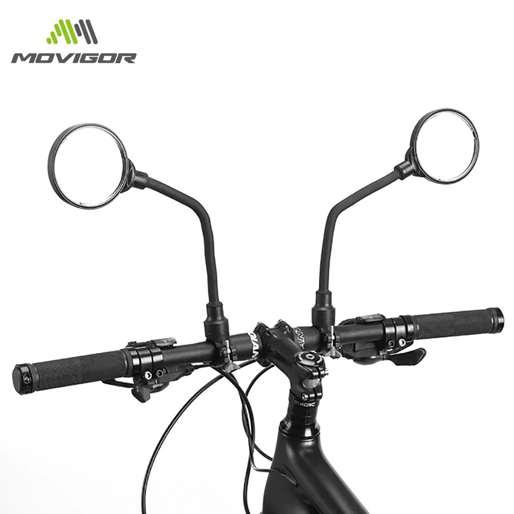 

MTB Bike Bicycle Rearview Mirror 360 ° Adjustable HD Handlebar Wide Angle Rear View Mirror Bicycle/Electric/Moto Accessories