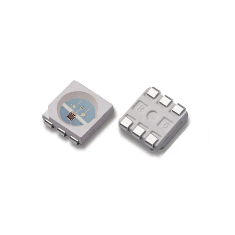 50Pcs 5050 Led Rgb Led Autolampeggianti Con Ic (Flash Lento/Veloce) 3.3-5.0V 20Ma 5.0*5.0Mm Rosso Blu Verde