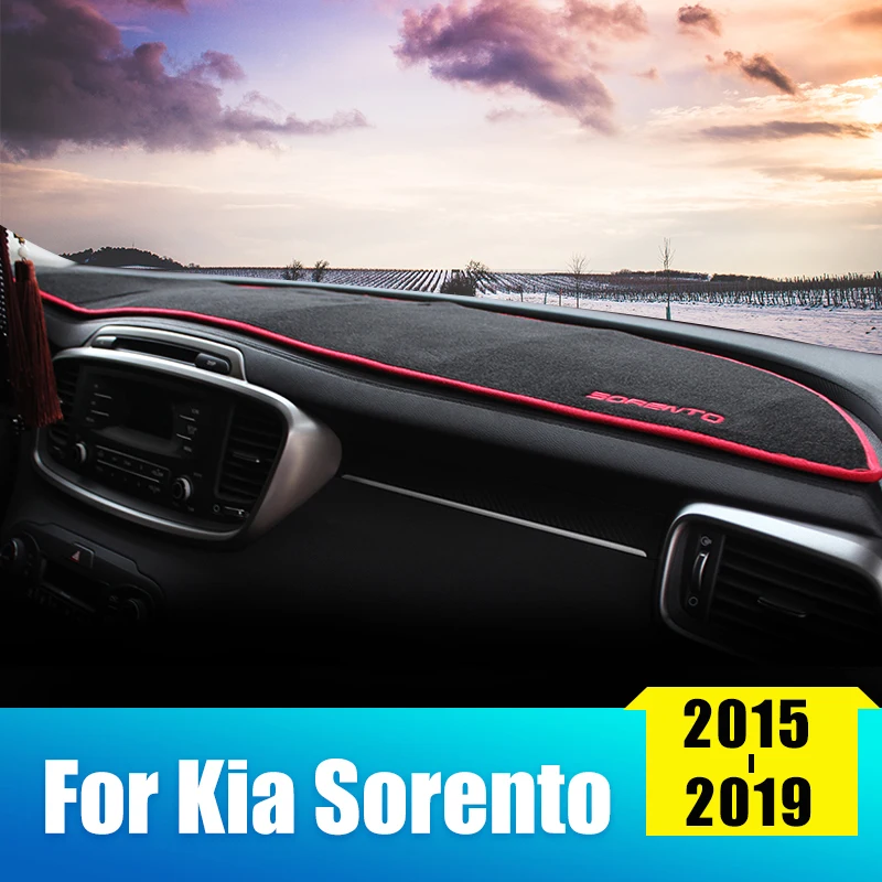 Коврик для приборной панели автомобиля Kia Sorento UM 2015 2016 2017 2018 2019 | Автомобили и