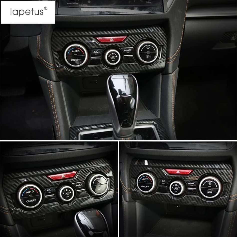 Lapetus аксессуары для Subaru XV Crosstrek 2017 2020 ABS кондиционер воздуха с центральным