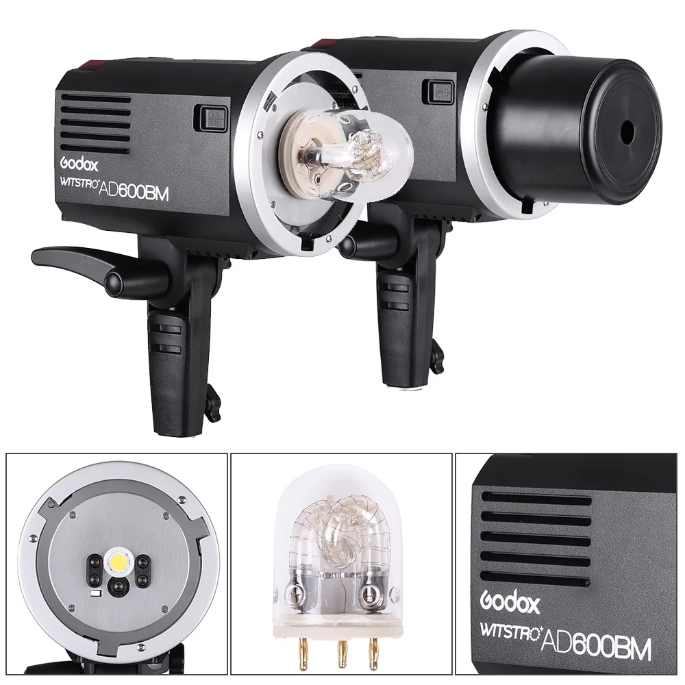US $683.70 Godox WITSTRO AD600BM 600WS GN87 Outdoor Flash StrobeGodox XT32C Wireless PowerControl Flash Trigger Transmitter For Canon