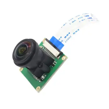 

Raspberry Pi 3/4B Camera Module OV5647 5MP 1080p 175° Wide Angle Fisheye Webcam