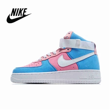 

Original Nike Air Force 1 07 LV8 Rainbow stitching Women's sports shoes size 36-40 AH8462 040