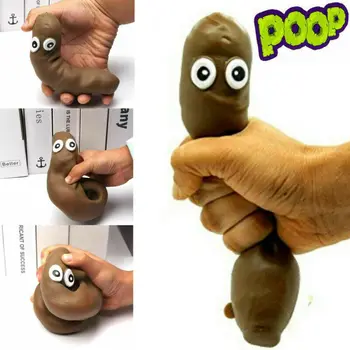 

BIG 14.5cm Stretchy Poop Funny Poo Kid Novelty Prank Joke Toy Christmas Gift