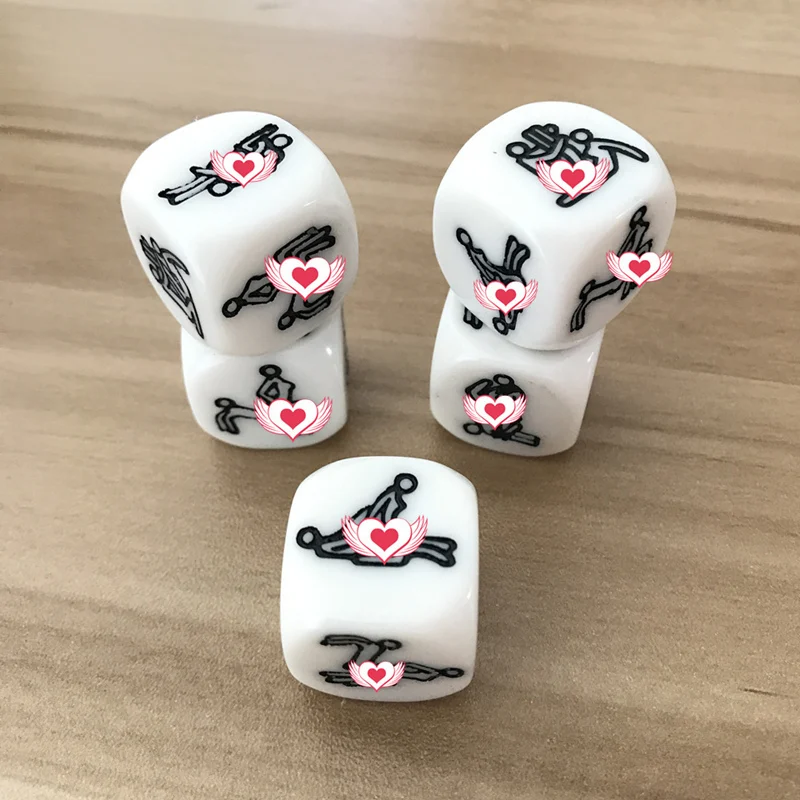 Новинка 2 шт. 20 мм D6 поверхность кости многогранная экшн игра игрушка для взрослых