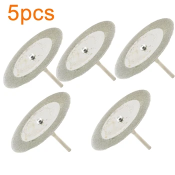 

5Pcs 60mm Diamond Rotary Blade Saw Cut-off Disc Grinding Cutting Wheel Tool