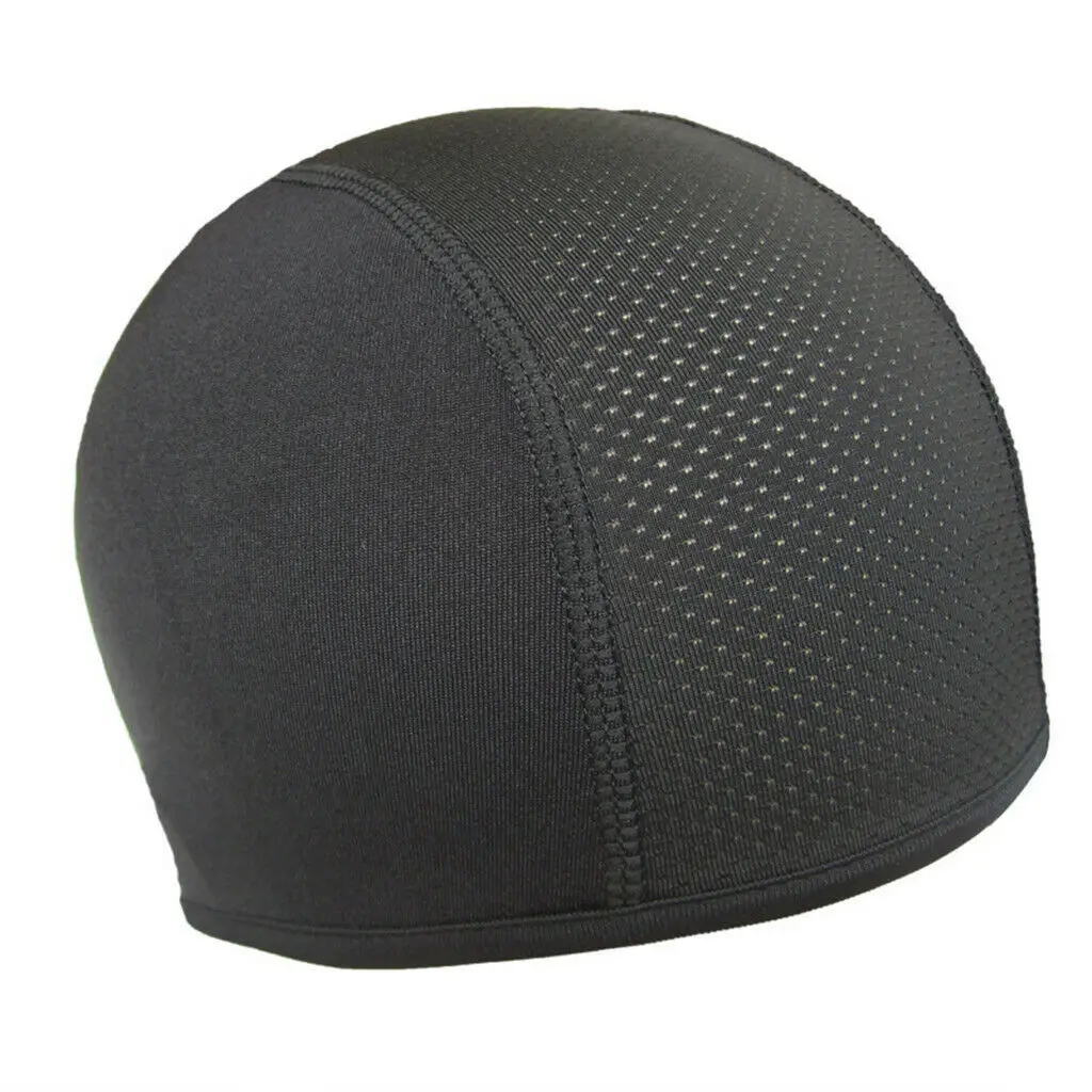 

Moisture Wicking Cooling Skull Cap Inner Liner Helmet Beanie Dome Cap Sweatband Quick Dry Breathable Hat