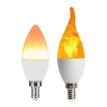 

E27/E14 Led Flame Bulb Effect Fire Light Bulbs Creative Flickering Emulation Decoration LED Lamp Lighting Lamp