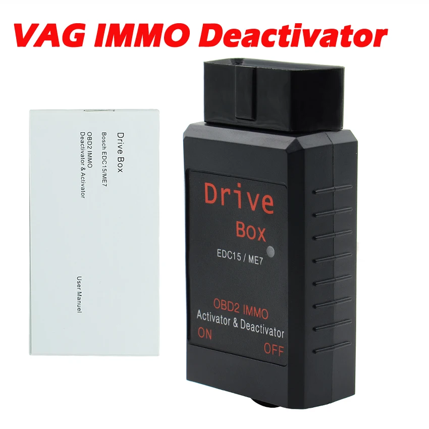 VAG Drive Box OBD 2 OBD2 Immobilizer IMMO Deactivator Activator for