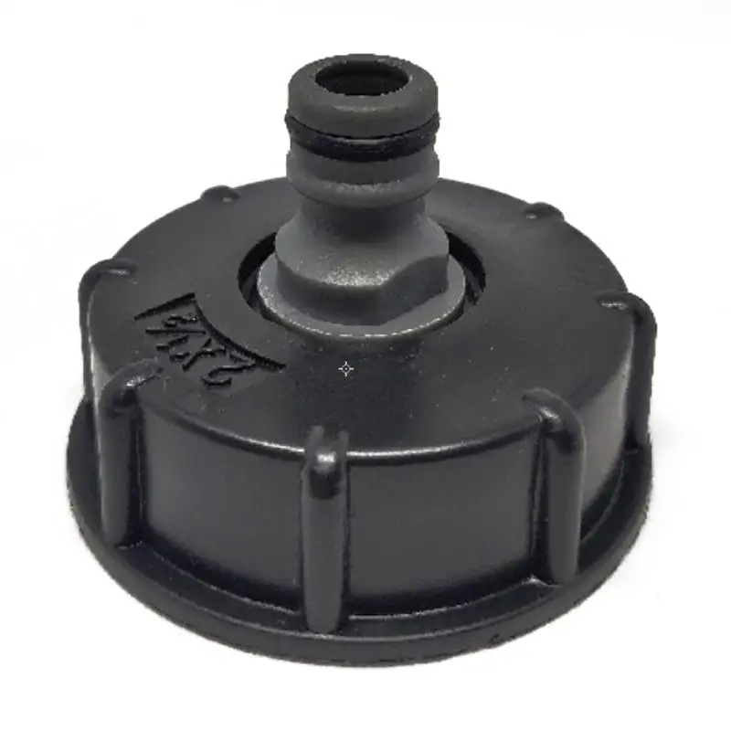 1Pc New IBC Hose Adapter Reducer Connector Water Tank Fitting 2 Standard Coarse Thread Durable Garden Hose Pipe Tap Storage