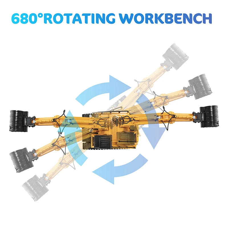 RC Excavator RTR For kids 15 Channel 2.4G 1/22 RC Car RC Excavatorv Engineering Car Remote Control Cars Gifts