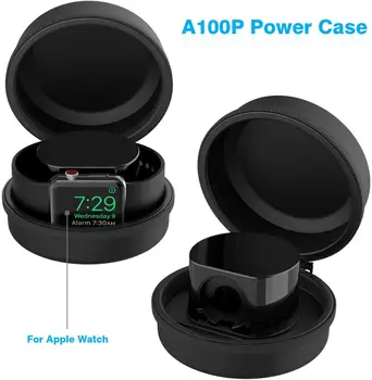 

Smatree Protective Charging Case Holder Dock for iWatch Series 5 (iWatch & Original Magnetic Charging Cable NOT Included) Black