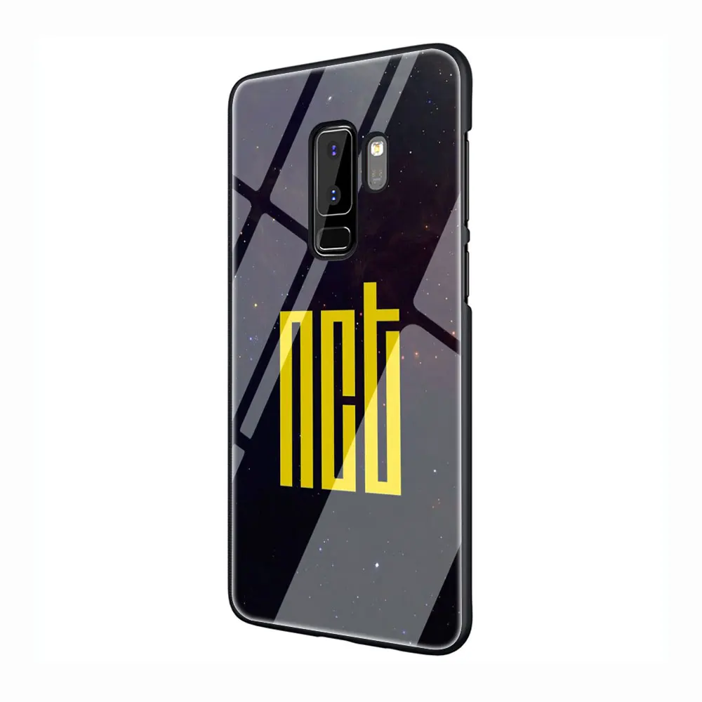 EWAU NCT 127 Kpop мальчик группа закаленное Стекло Телефон чехол для Galaxy S7 edge S8 9 10 Plus, Note 8, 9, 10, A10 20 30 40 50 60 70 - Цвет: G2