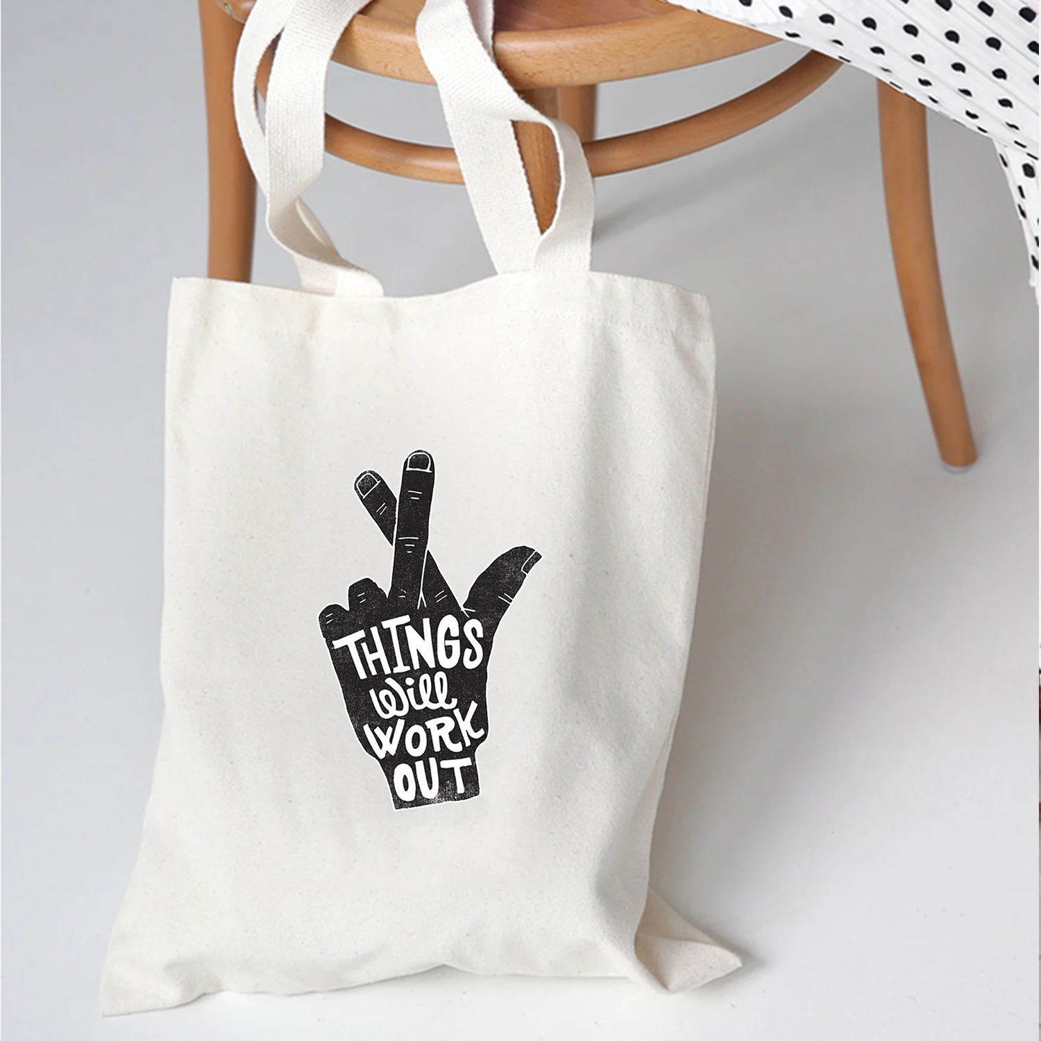 Women Canvas Shoulder Bag Cotton Shopping Tote Students' Simple Eco Environmental Shopper Bag Animal Cartoon Print Cat Deer