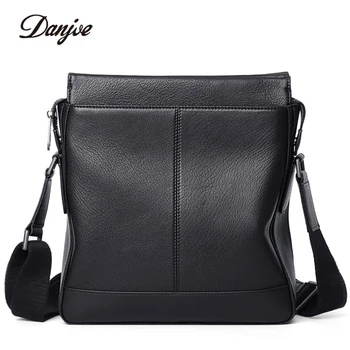 

100% Genuine Leather Men Shoulder Bag Crossbody Bags For Male High Quality Bolsas Fashion Messenger Bag For Businessmen