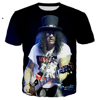 

Guns N Roses 3D Printed Rock Slash Guitar T shirt Tees Men/Women Hip hop Streetwear T-shirt 2020 Fashion Boys Clothing Tops 6XL