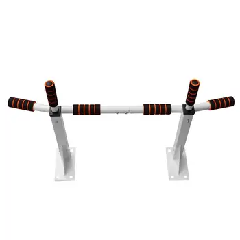 

1Pc Upper Body Doorway Workout Bar Heavy Duty Pull-Up Bar Chin-Up Trainer For Home Gym(White)