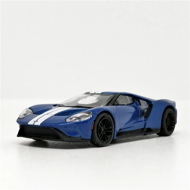 Greenlight 1: 64 Ford GT Синий литья под давлением модель автомобиля без коробки