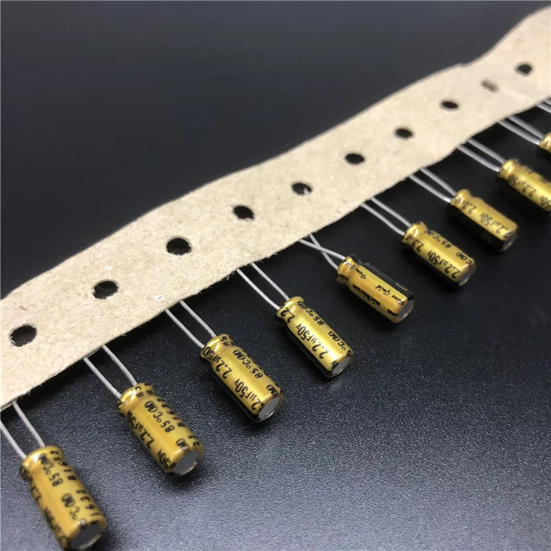 

10Pcs/50Pcs 2.2uF 50V NICHICON FG Fine Gold 5x11mm 50V2.2uF Top Grade Audio Capacitor