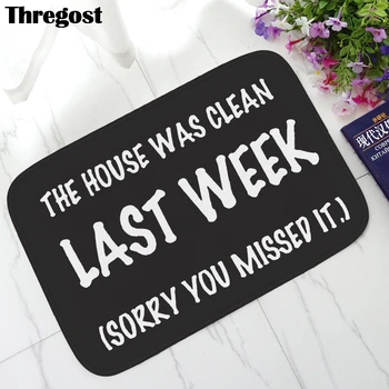 

Welcome Mats for Front Door Funny Doormat Kitchen Rugs Washable 3D Carpet Office Chair Floor Mat New Home Door Mat Hall Rug