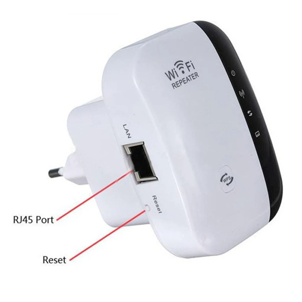 

High Quality WiFi Signal Range Booster Wireless Network Extender Amplifier Internet Repeater