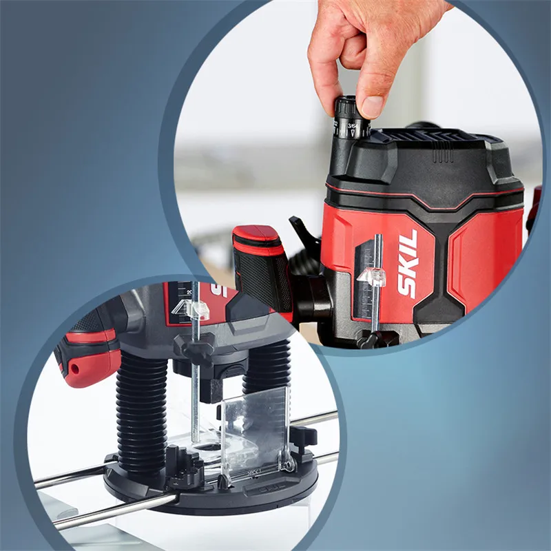 US $128.88 фрезер ручной Woodworking Equipment электроинструмент carpinteria makita marcenaria Trimmer Multi Function Slotting Engraving