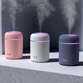 

300ml Air Humidifier Purifier Electric USB Aromatherapy Essential Oil Diffuser