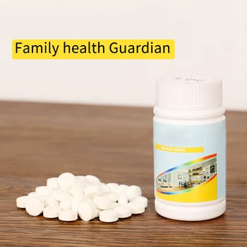 

100g Kitchen Effervescent Tablet Household Sterilization Floor Cleansing Soluble In Water Non Toxic Swimming Pool