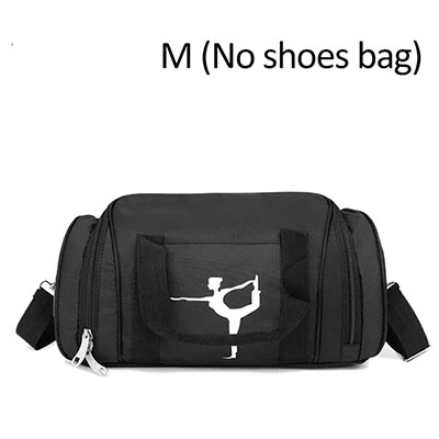 Сумка для йоги, модная женская спортивная сумка, обувь, новая сумка для коврика для йоги, Bolsa De Yoga Bolsa, женские оксфорды для йоги, женская сумка для фитнеса, для спортзала - Цвет: M Black No Shoes