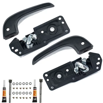 

A Pair Door Handle Repair Kit Inside LH Driver Fit for 2007-2013 Sierra Silverado 20833606 20833602