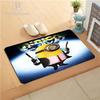 

Custom Cartoon Minion Doormat Print slip-resistant Mats Floor Bedroom Living Room Rugs 40x60cm 50x80cm Free Shipping 171128-28