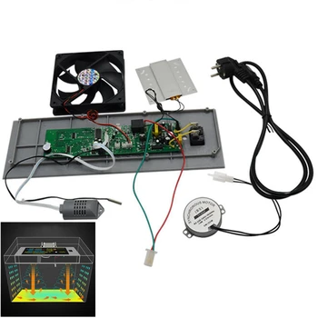 

DIY Thermostat Hygrostat Regulator for Egg Incubator Homemade Incubation Temperature Humidity Controller with Fan