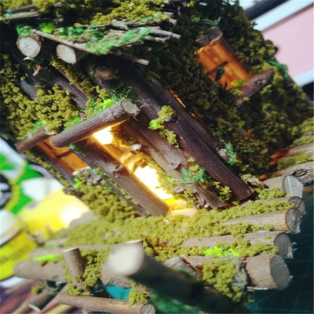 ho trainlayout model tree powder04