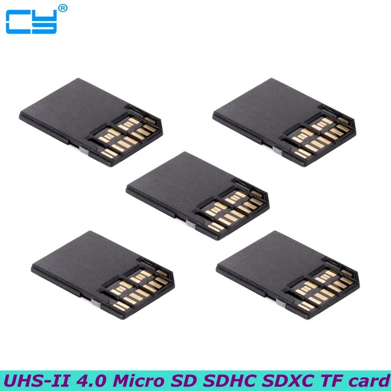 UHS-II 4.0 Micro SD SDHC SDXC TF Card to SD SDHC SDXC Card Adapter kit ...