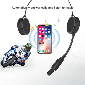 

1 Motorcycle Walkie-talkie Full-duplex Real-time Call Helmet Walkie-talkie Headset 300m Wireless Motorbike Intercom Connect